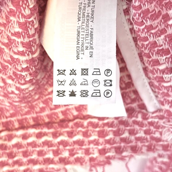 NWOT! Zara Barbie Pink Tweed Cropped Jacket - Picture 13 of 13
